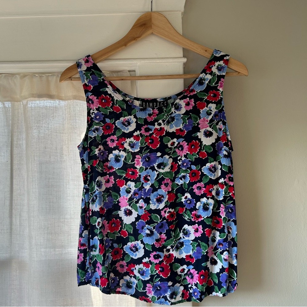 Rampage floral shorts set